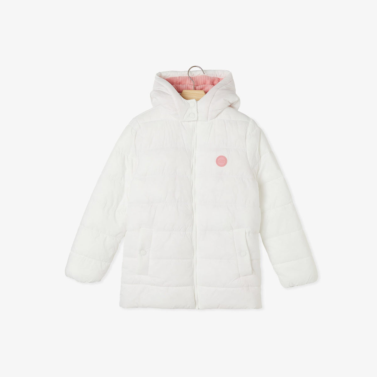 Skechers G Outerwear Padded Çocuk Beyaz Ceket