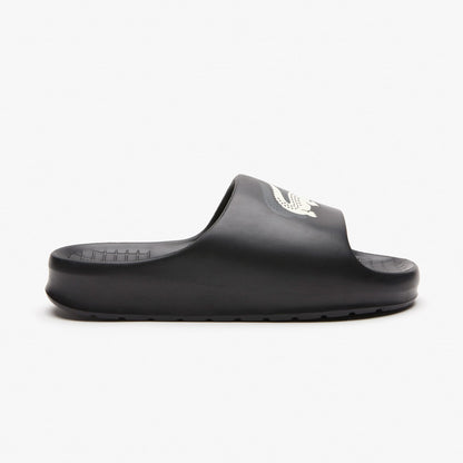 Lacoste Croco Erkek Siyah Terlik