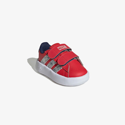 Adidas Grand Court Spider-man Comfort Çocuk Kırmızı Spor Ayakkabı