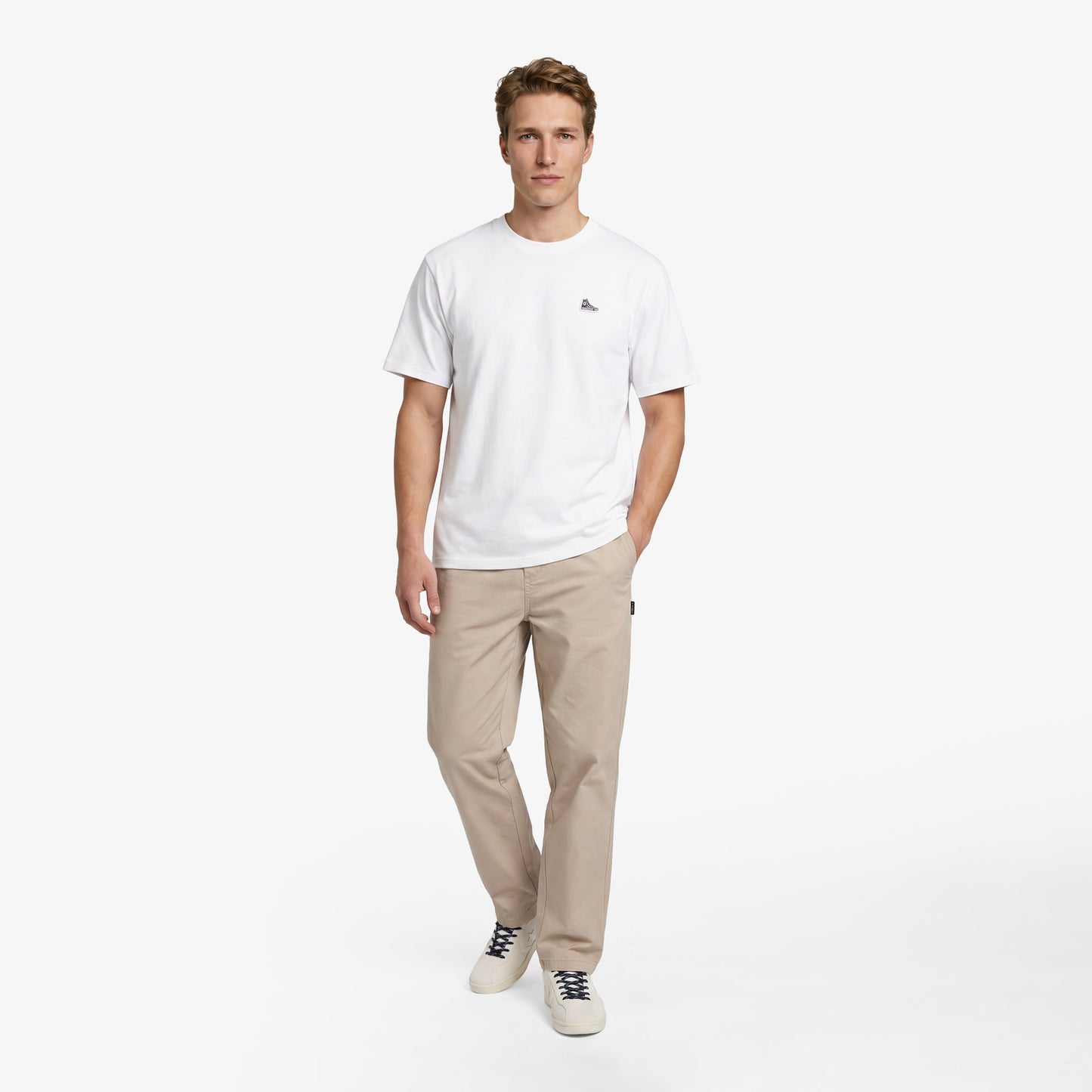 Converse Regular Fit Erkek Beyaz T-shirt