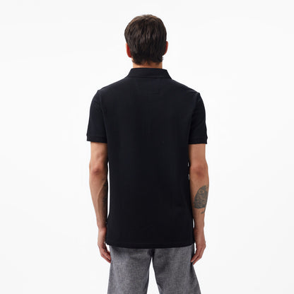 Nautica Erkek Siyah Slim Fit Kısa Kollu Polo Yaka T-shirt
