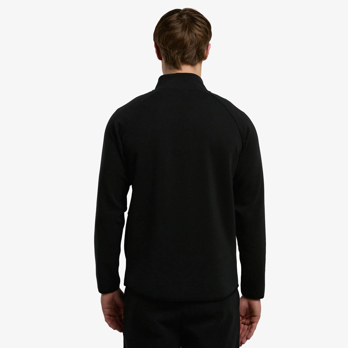 Everlast Relaxed Regular Siyah Yüksek Yaka Erkek Full Zip Sweatshirt