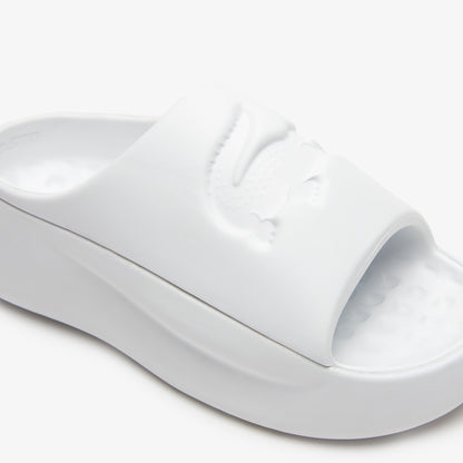 Lacoste Croco 3.0 Erkek Beyaz Terlik