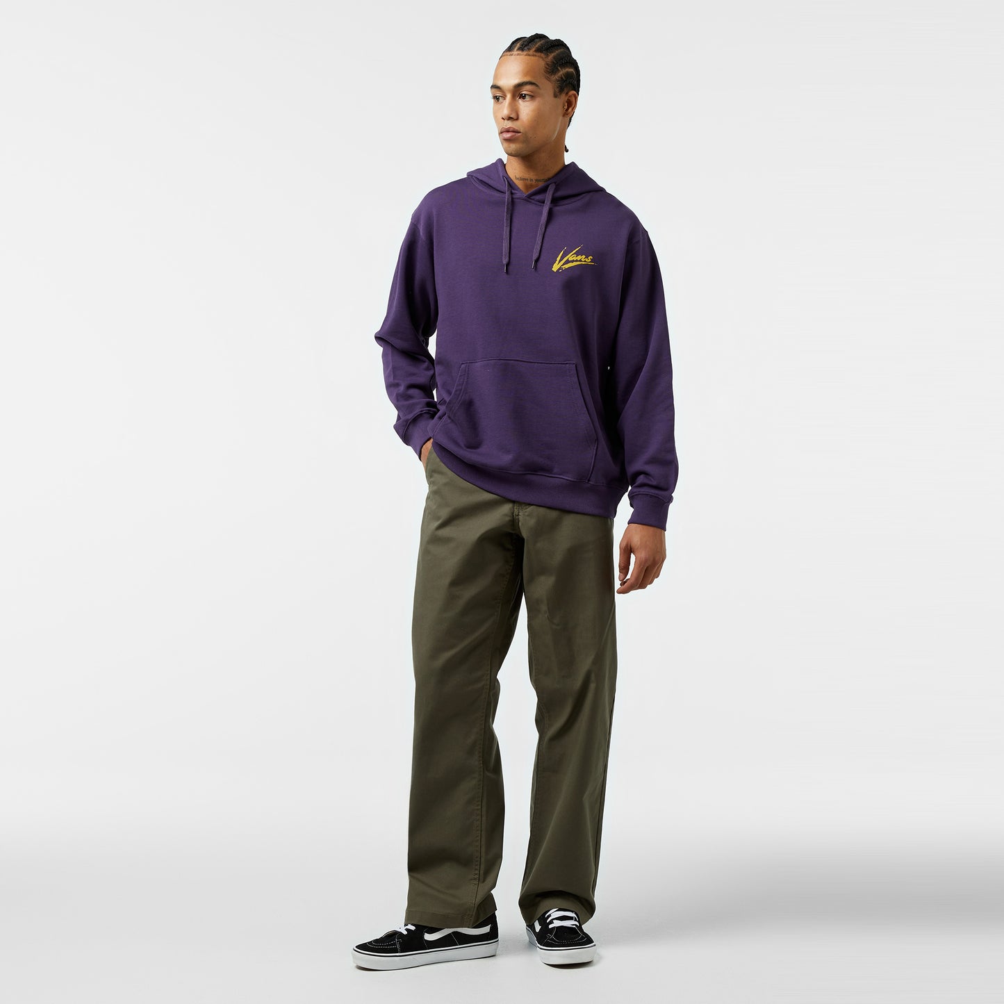 Vans Dettorı Loose Ft Po Erkek Mor Sweatshirt