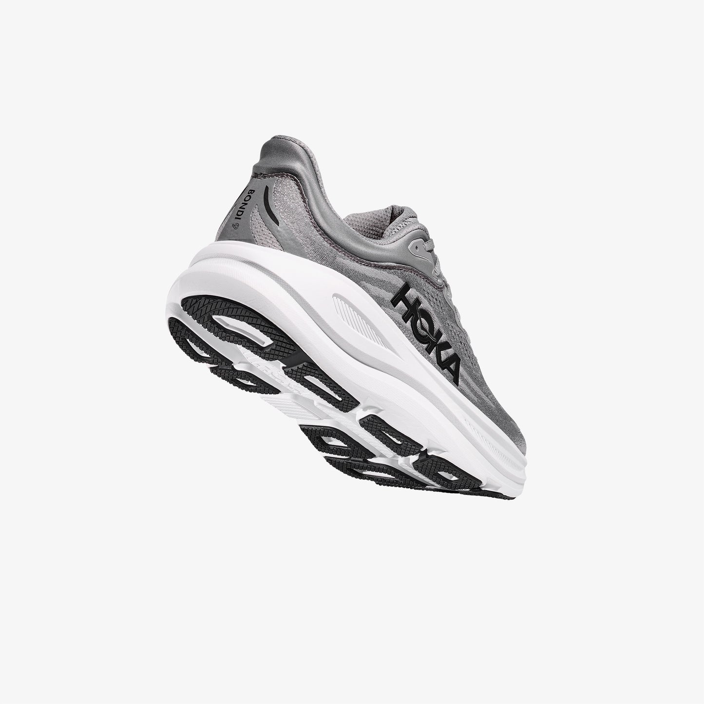 Hoka Bondi 9 Erkek Gri Spor Ayakkabı