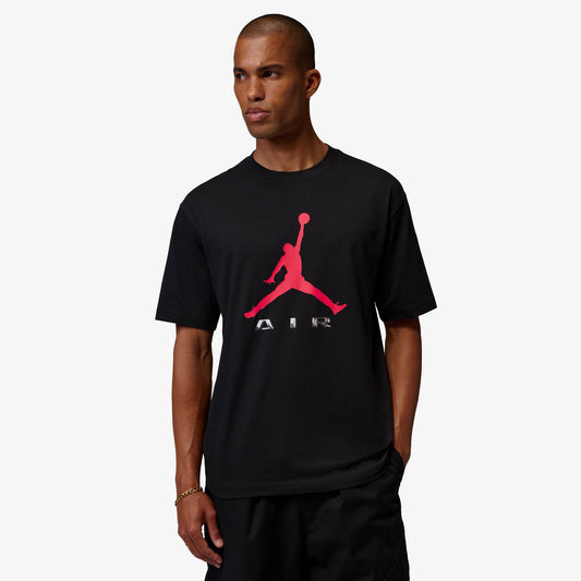 Jordan Brooklyn Gfx Ss Crew Erkek Siyah T-shirt
