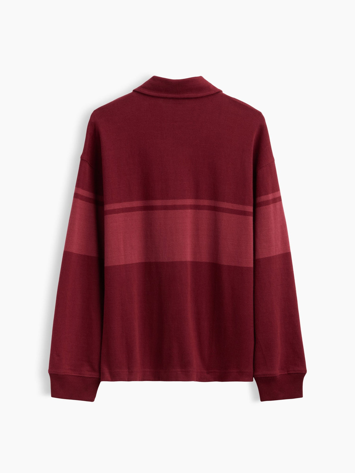 Koyu Kırmızı Relaxed Gap Logo Polo T-shirt