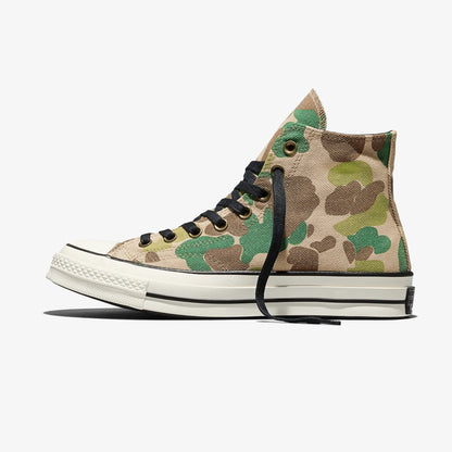 Converse Chuck 70 Unisex Desenli Yeşil Sneaker
