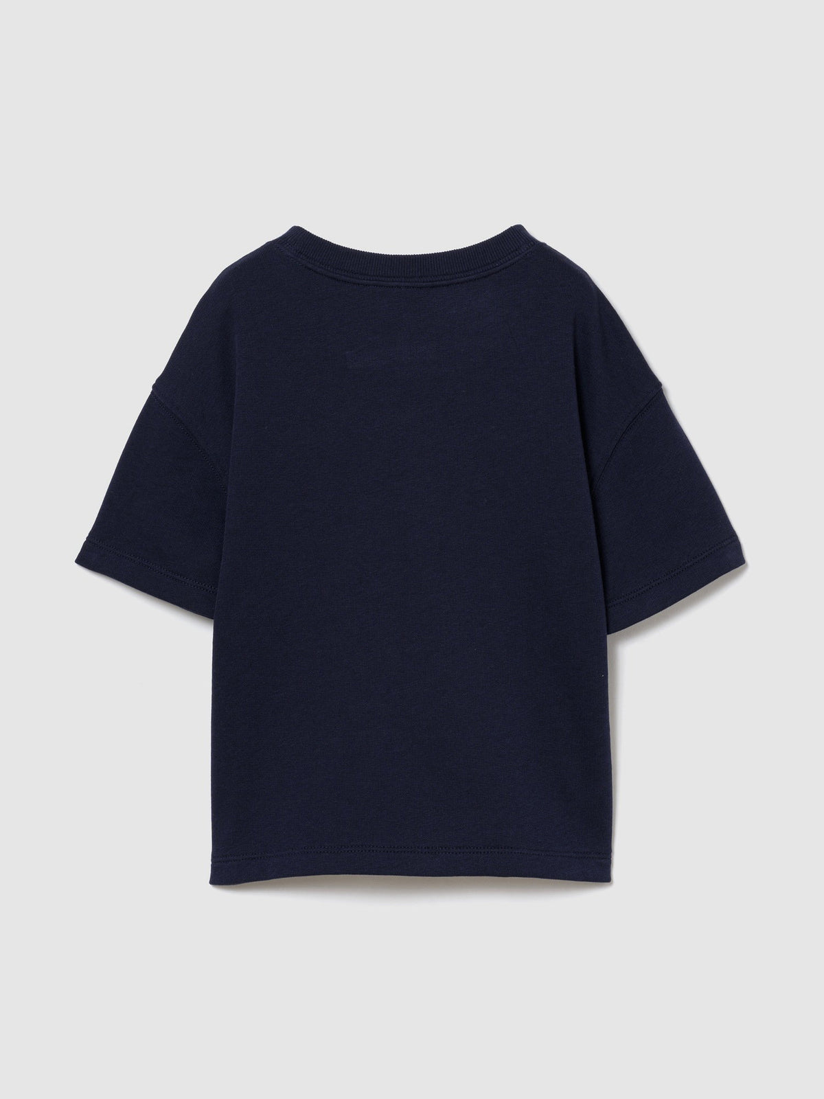 Lacivert Fransız Havlu Kumaş Gap Logo T-shirt