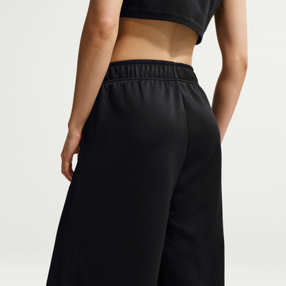Nike Sportswear Wide Leg Track Kadın Siyah Eşofman Altı