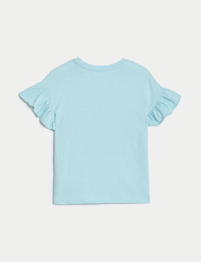 Saf Pamuklu Minnie Mouse:trade_mark: T-shirt (2-7 Yaş)