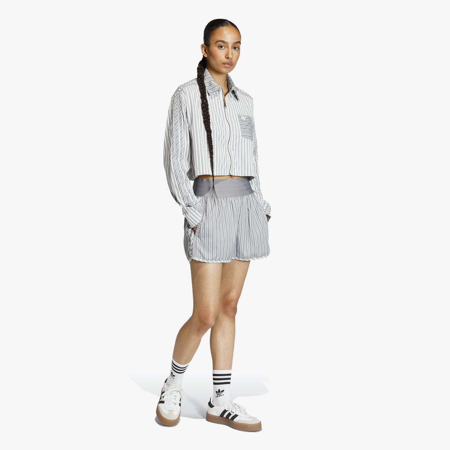 Adidas P Essential Sho Kadın Gri Şort