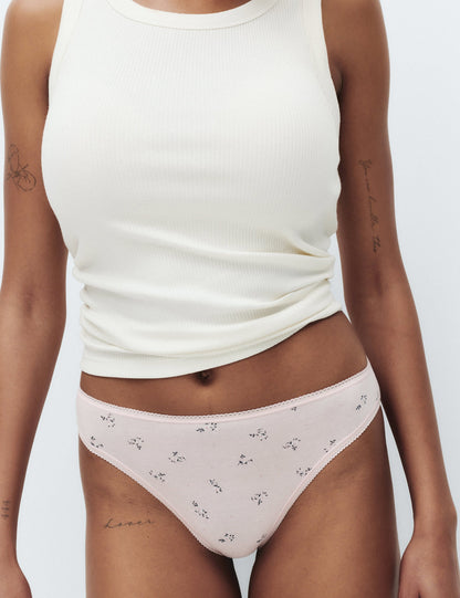 5'li Cotton High Leg Külot Seti