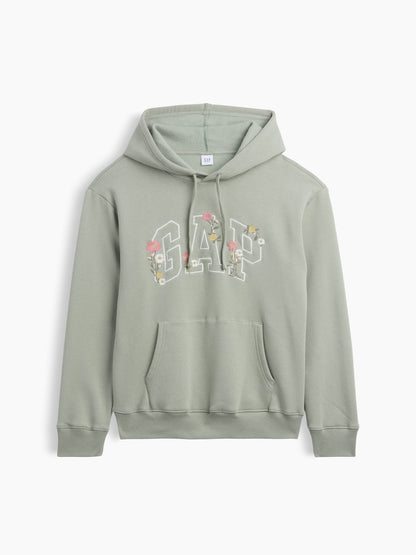 Açık Yeşil Relaxed Gap Logo Sweatshirt