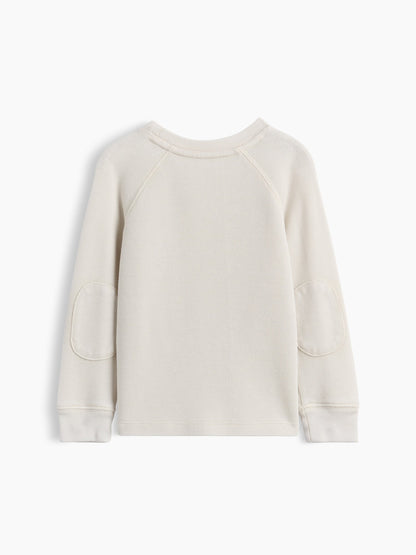 Açık Mavi Textured Bisiklet Yaka T-shirt