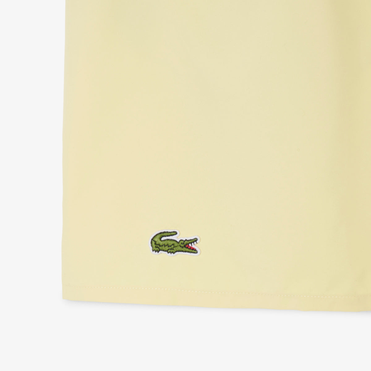 Lacoste Regular Fit Erkek Sarı Deniz Şortu