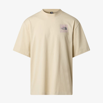 The North Face Sun Oversize Erkek Bej T-shirt