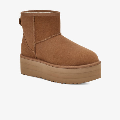 Ugg Classic Mini Platform Kadın Kahverengi Bot