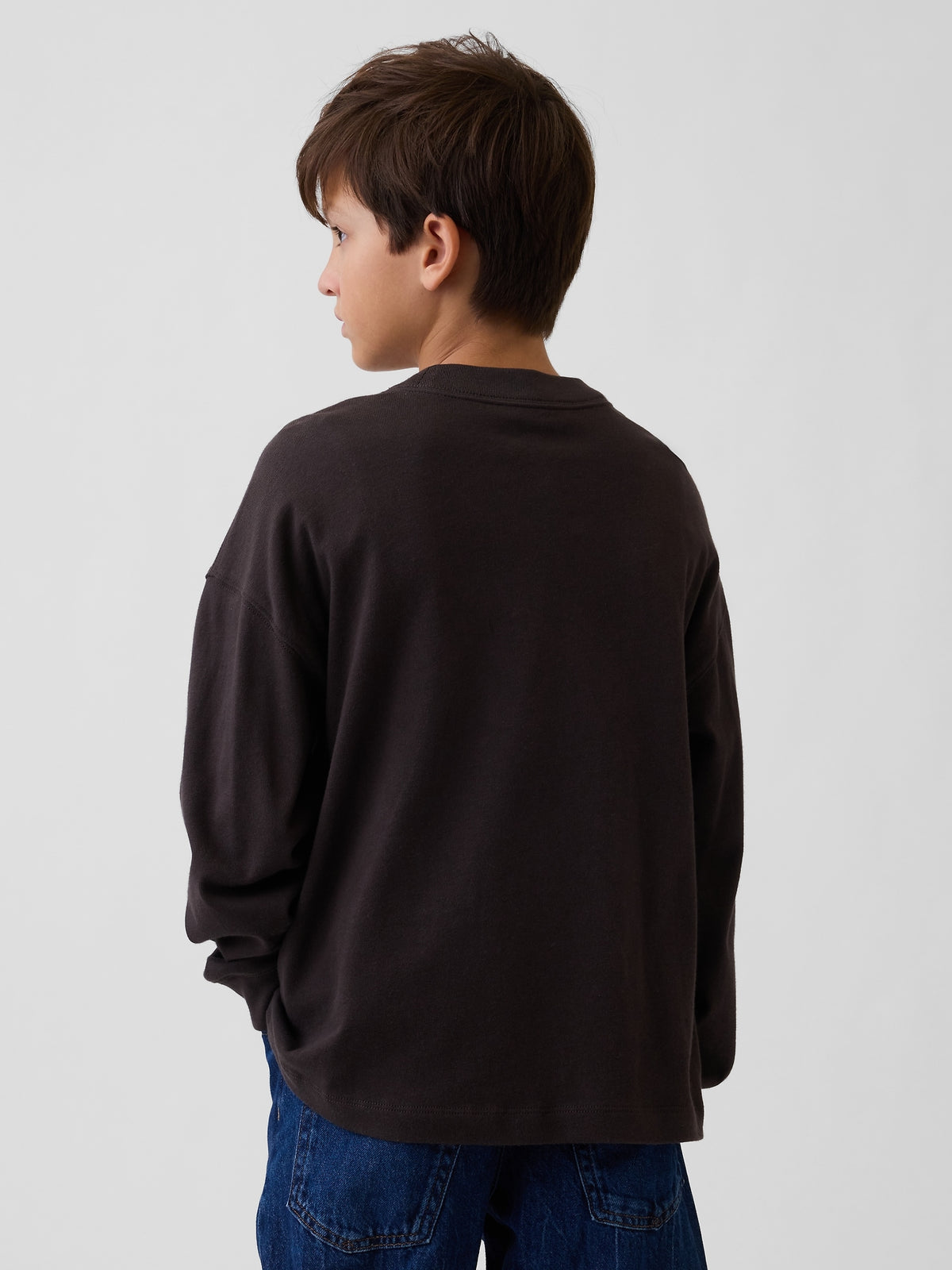 Kahverengi Heavyweight Oversized T-shirt