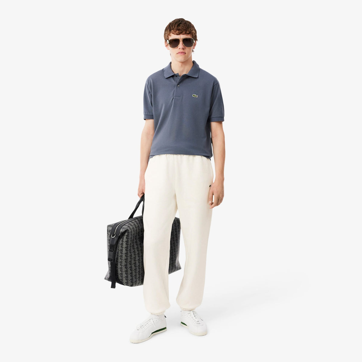 Lacoste Regular Fit Erkek Krem Eşofman Altı