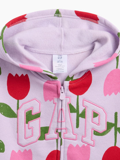 Açık Yeşil Relaxed Baskılı Logo Sweatshirt