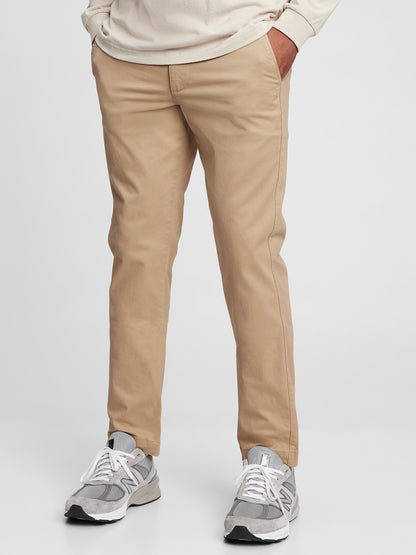 Açık Kahverengi Slim Khaki Pantolon