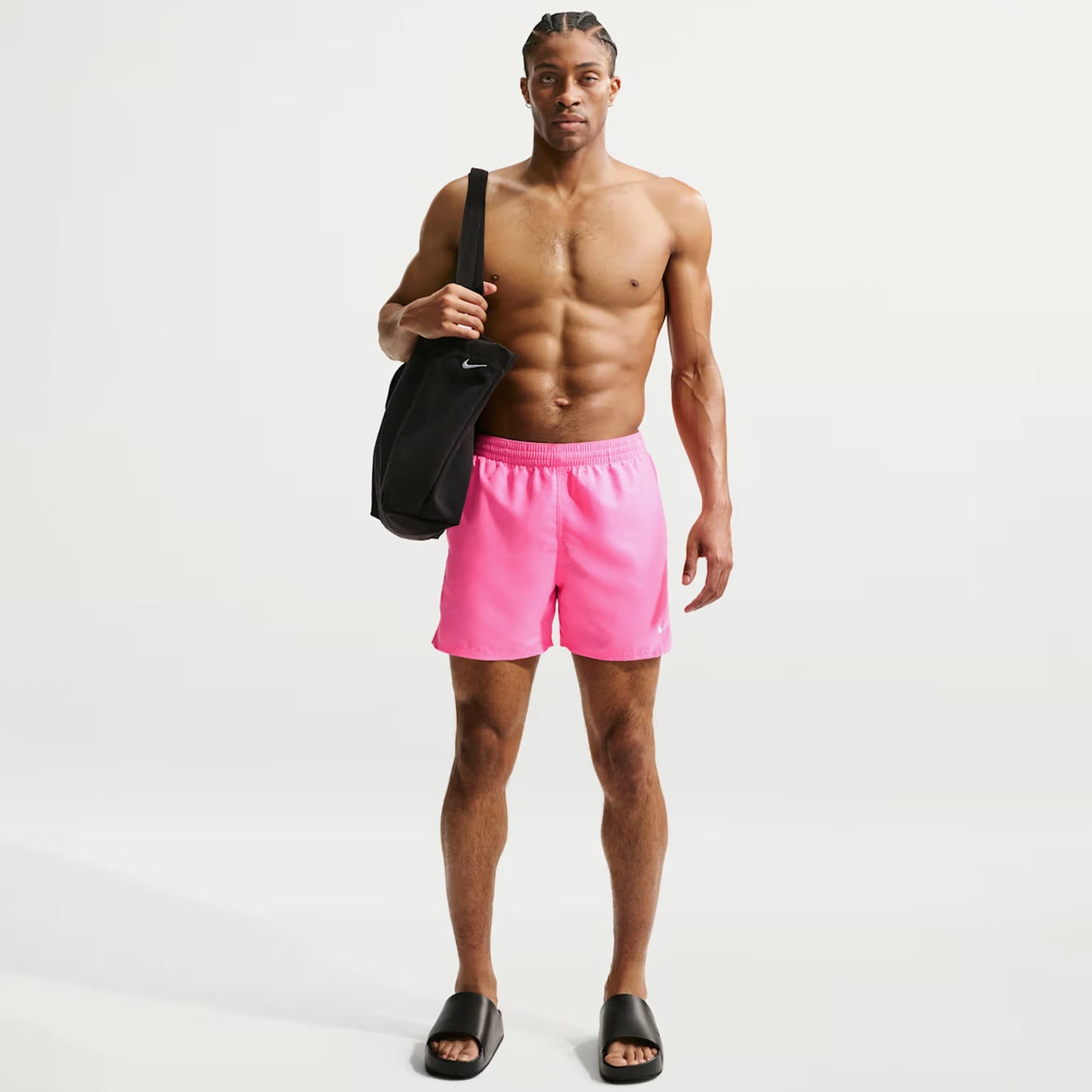 Nike Swim Breaker Solid Essential Erkek Pembe Deniz Şortu