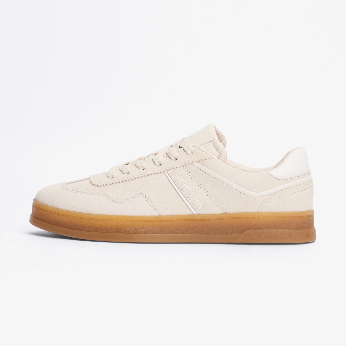 Tommy Hilfiger The Greenwich Suede Kadın Bej Spor Ayakkabı