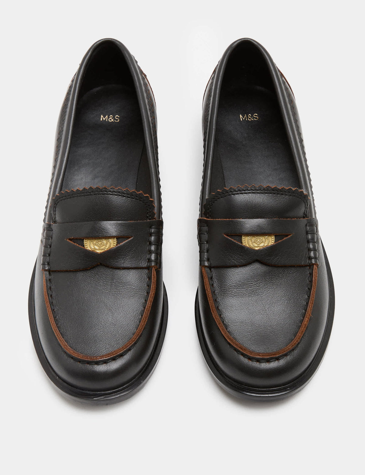 Deri Penny Loafer Ayakkabı