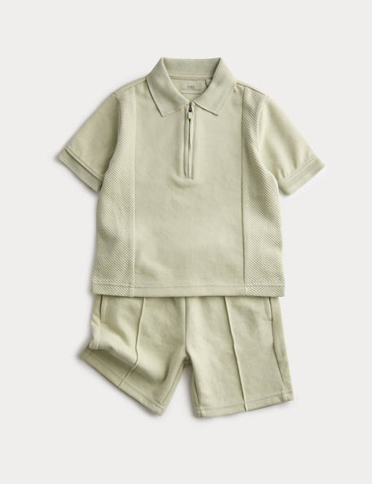 Polo Yaka Çocuk Takım