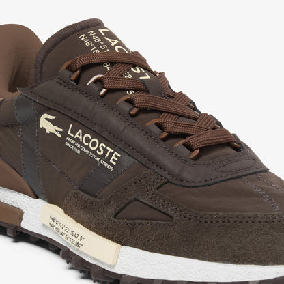 Lacoste Elite Active Erkek Kahverengi Spor Ayakkabı