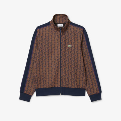 Lacoste Paris Fermuarlı Erkek Mor Sweatshirt
