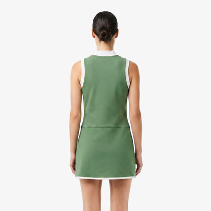 Lacoste Classic Fit Kadın Yeşil Elbise