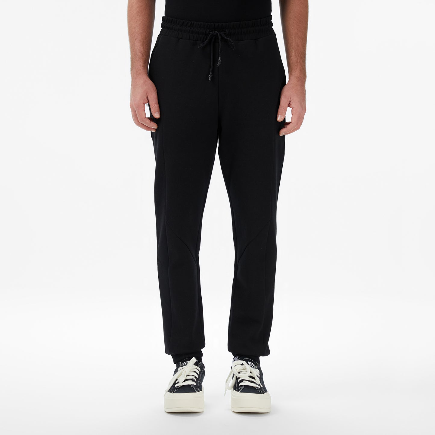 United4 Regular Fit Erkek Siyah Eşofman Altı