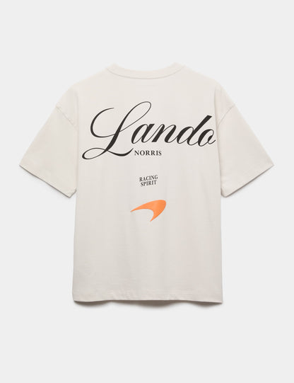 Saf Pamuklu Mclaren T-shirt