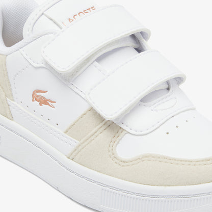 Lacoste T-clip Bebek Beyaz/pembe Spor Ayakkabı