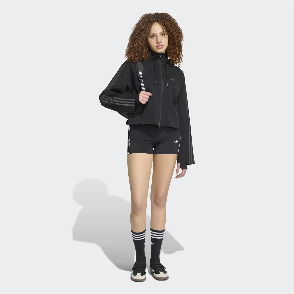 Adidas Superstar Track 2.0 C Hoody Kadın Siyah Sweatshirt