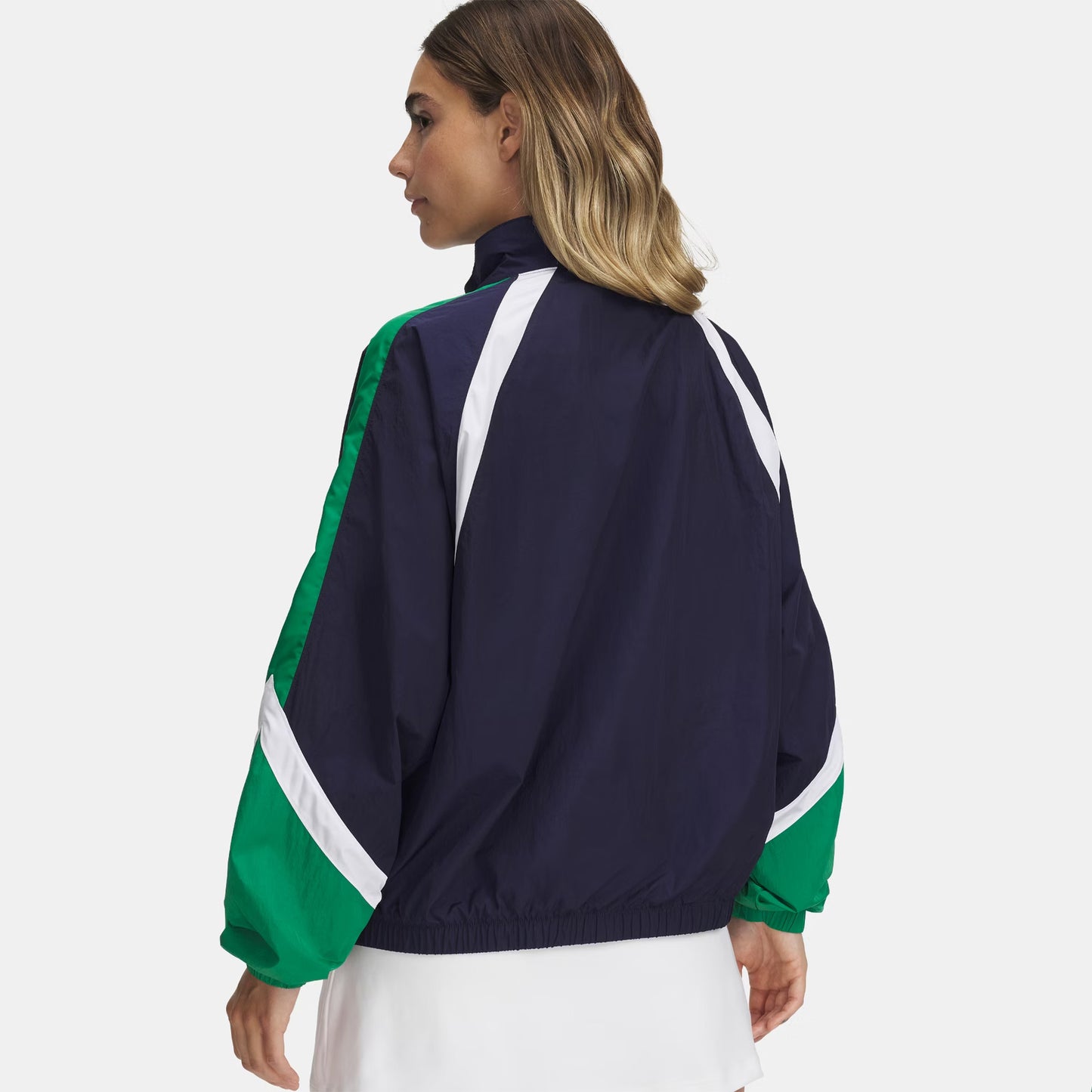 Under Armour Icon Crinkle Track Kadın Lacivert Ceket
