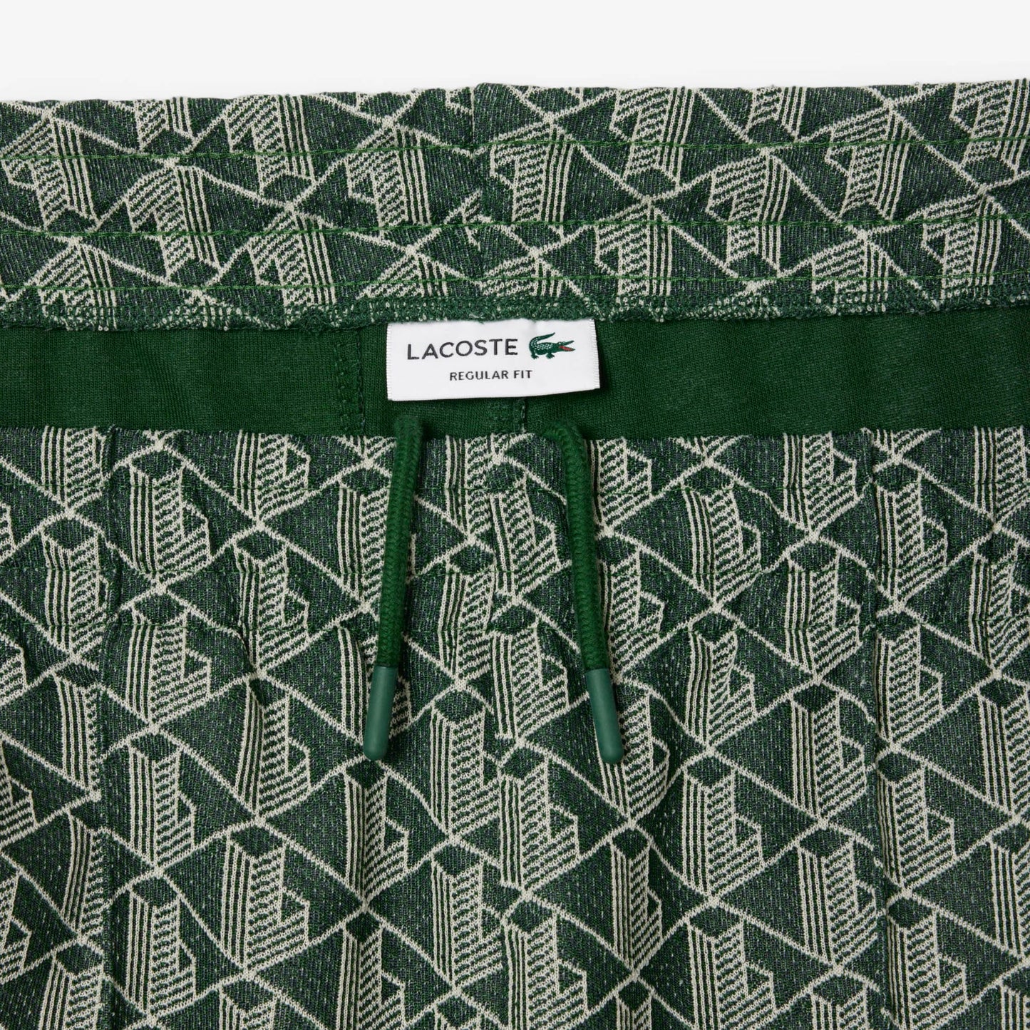 Lacoste Paris Erkek Regular Fit Monogram Yeşil Eşofman Altı