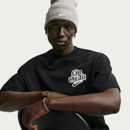 Nike Solo Swoosh Erkek Siyah T-shirt