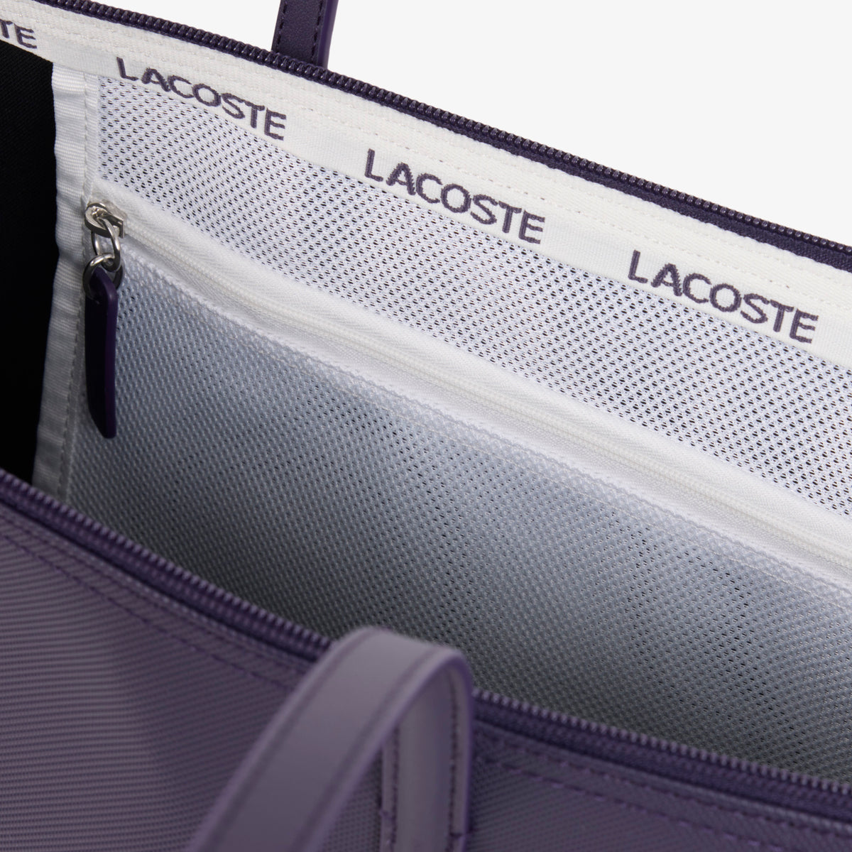 Lacoste Large L.12.12 Kadın Mor Omuz Çantası