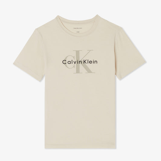 Calvin Klein Monogram Çocuk Gri T-shirt