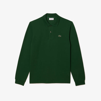 Lacoste Erkek Classic Fit Uzun Kollu Yeşil L1212 Polo