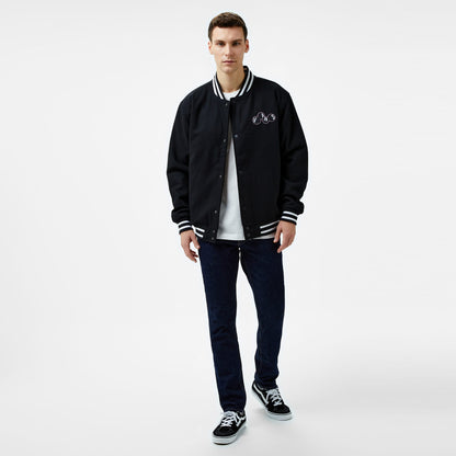 Vans Scuttle Baseball Erkek Siyah Ceket
