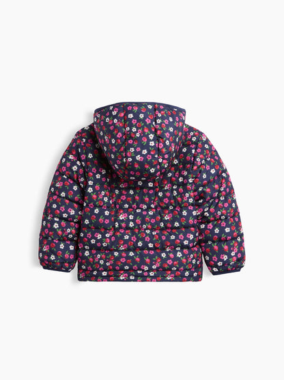 Lacivert Şişme Puffer Mont