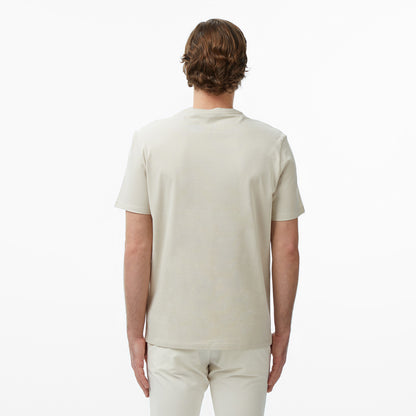 Calvin Klein 30s Sportswear Grap Erkek Bej T-shirt