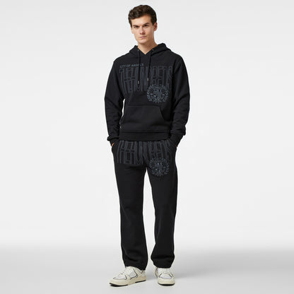 The Hundreds City Erkek Siyah Eşofman Altı