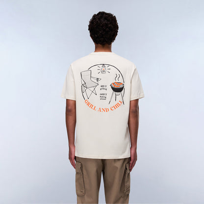 Napapijri Yukis Erkek Beyaz T-shirt