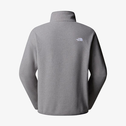 The North Face Glacier Fermuarlı Erkek Gri Polar Ceket