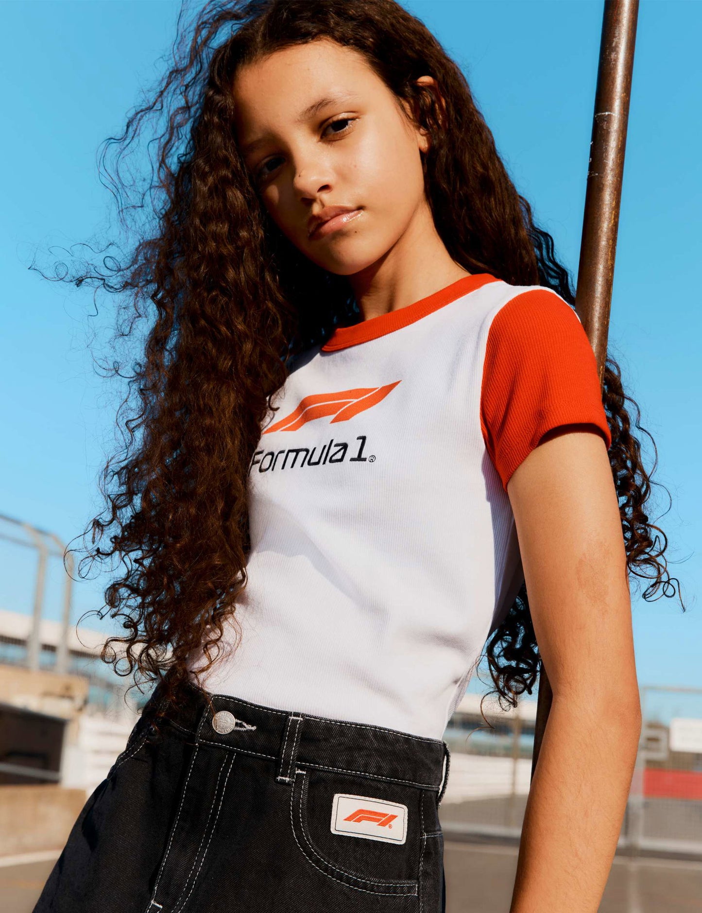 F1 Pamuklu T-shirt